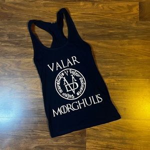 Navy Game of Thrones tank top